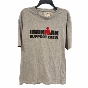 IronMan Gray Support Crew Men's T-Shirt
